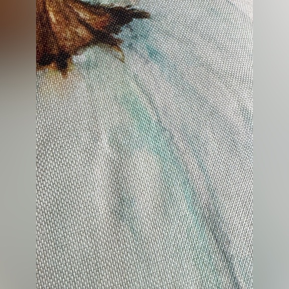 New Rustic Fall Autumn Halloween Blue Pumpkin Decorative Toss Pillow 17” x 17” - Picture 6 of 8